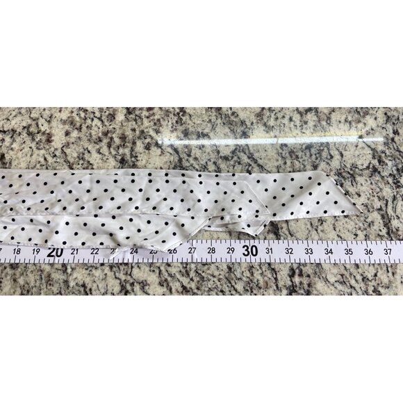 Vintage Womens Satin Hair Scarves Retro Polka Dot & Patterned Headbands Set 6 - Picture 4 of 15